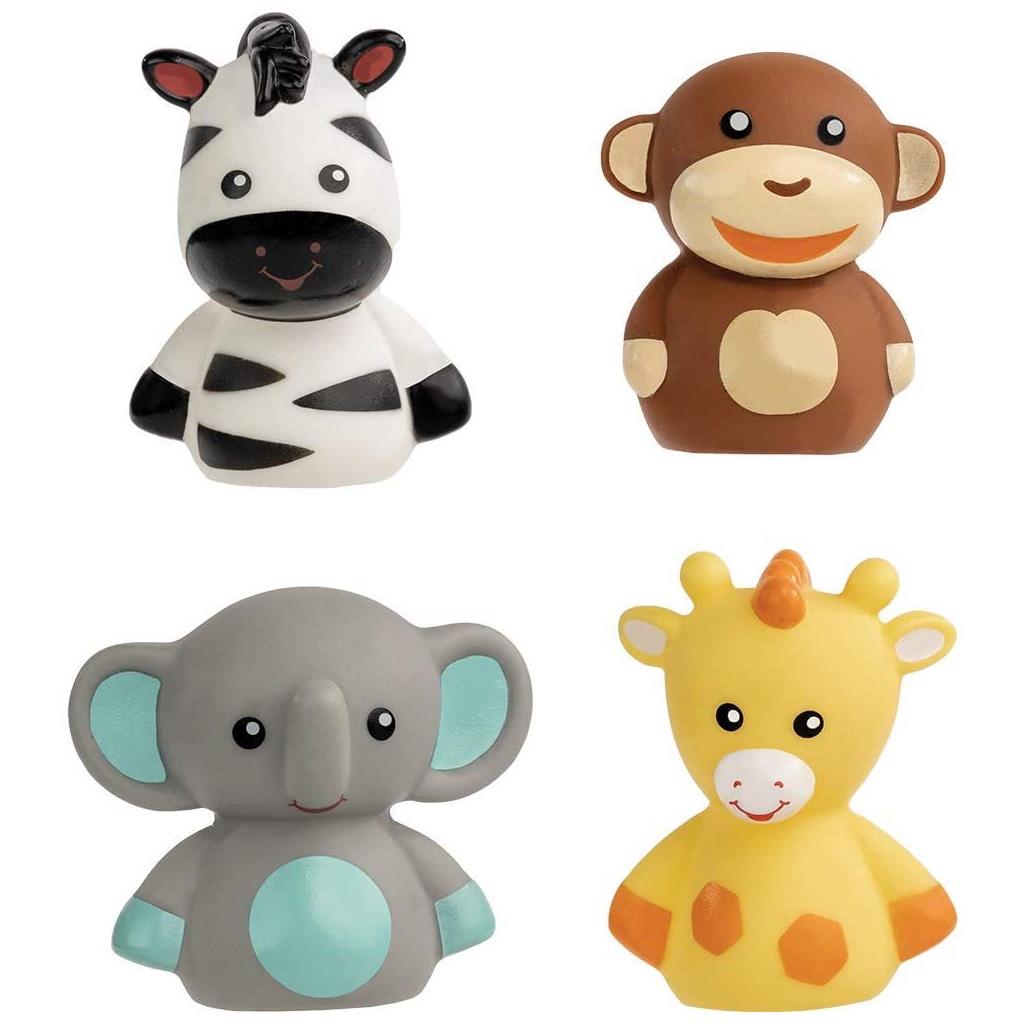 Dedoches Amiguinhos Da Selva 4 Unidades Fantoche De Dedo Buba Brinquedo Educativo Infantil