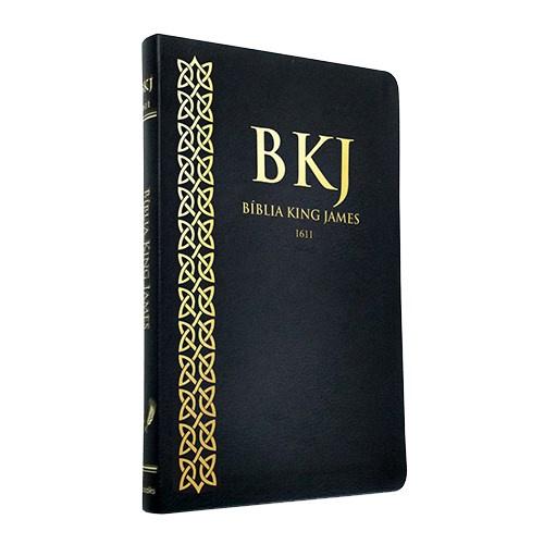 Bíblia King James 1611 Fiel Ultrafina Preto