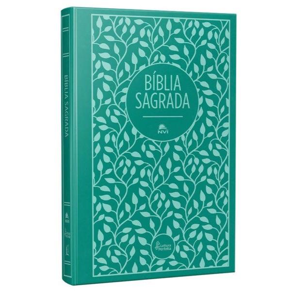 Bíblia Sagrada Nvi Leitura Perfeita Tecido Verde