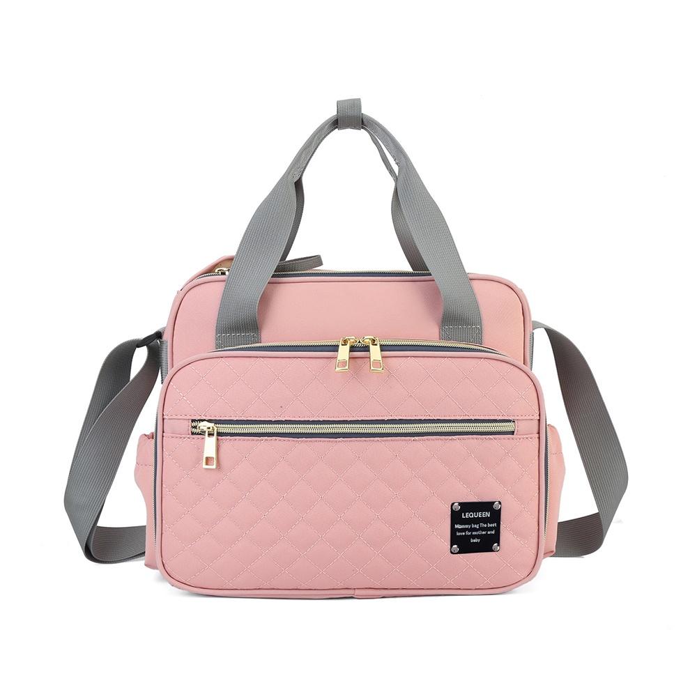 Bolsa Maternidade Lequeen Porta Fralda Bolso Térmico Bebê