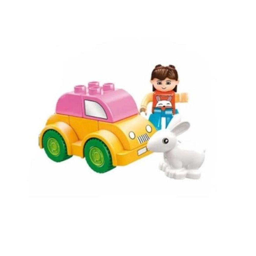 Blocos De Encaixe Baby Pet Xalingo 10 Peças Xalingo