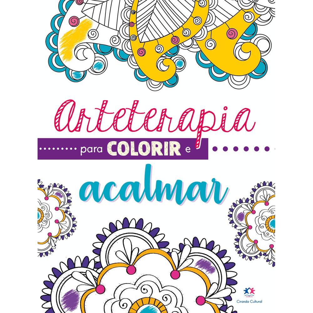 Kit Com 4 Livros Para Colorir - Coleção Arteterapia