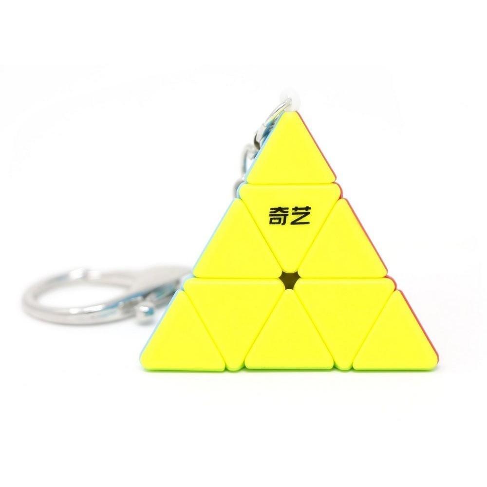 Chaveiro Pyraminx Qiyi 30 Mm Stickerless Pirâmide