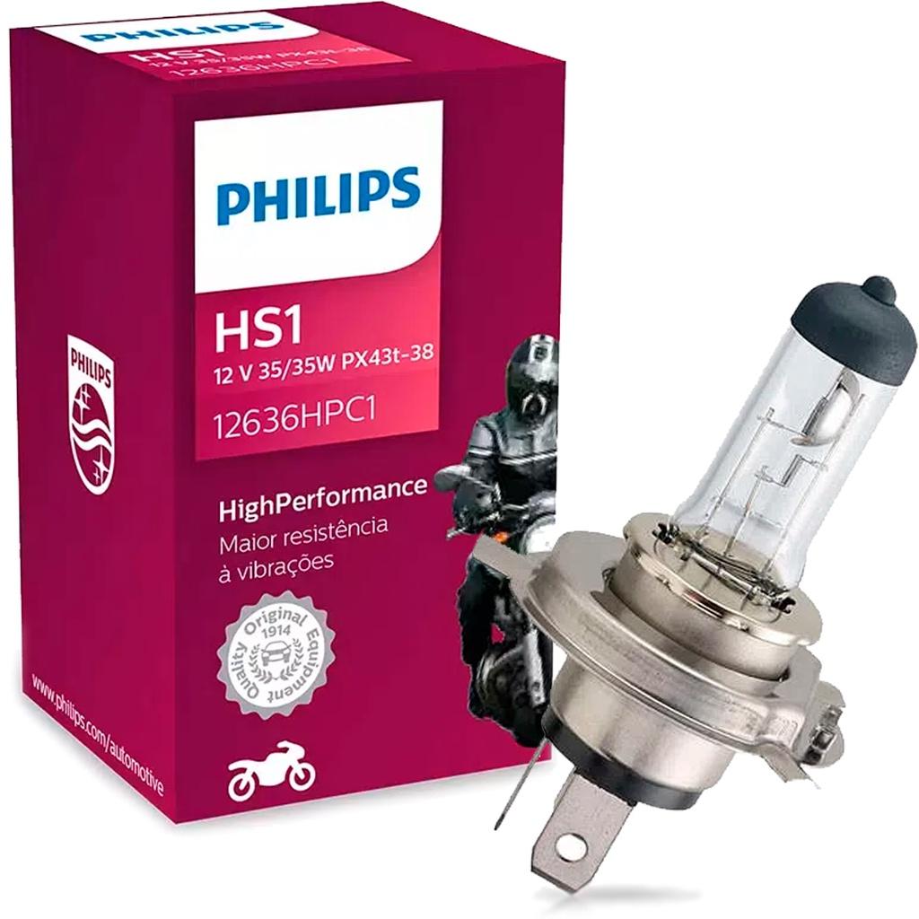 Lâmpada Philips High Performance Moto HS1 Amarela 3200k 35/35w Unidade