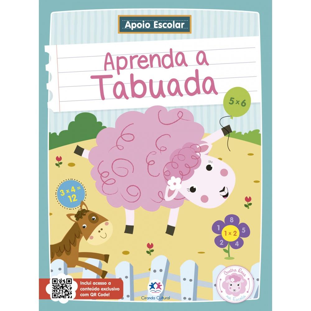 Livro - Apoio Escolar - Aprenda A Tabuada - Capa Comum - Ciranda Cultural