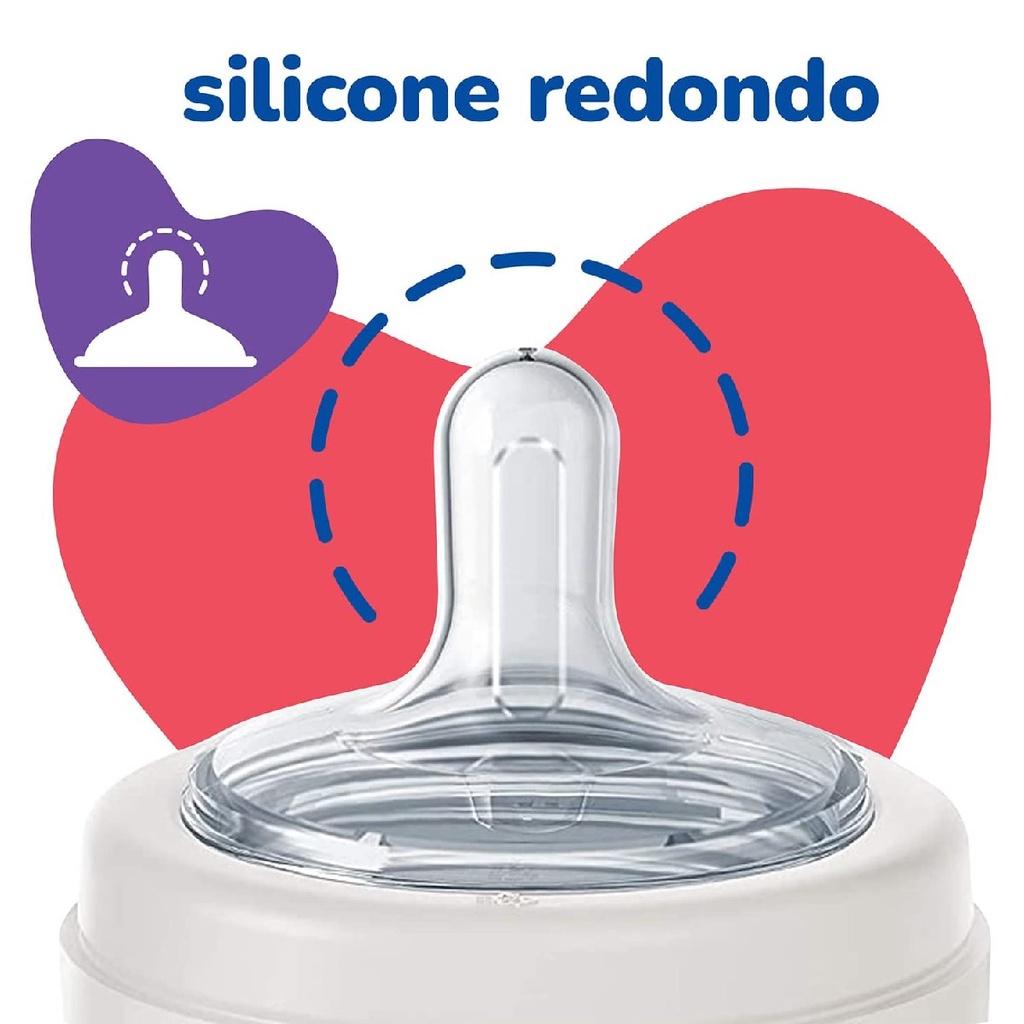 Mamadeira Super Evolution Disney 300ml Bico 6m+ Mickey Lillo