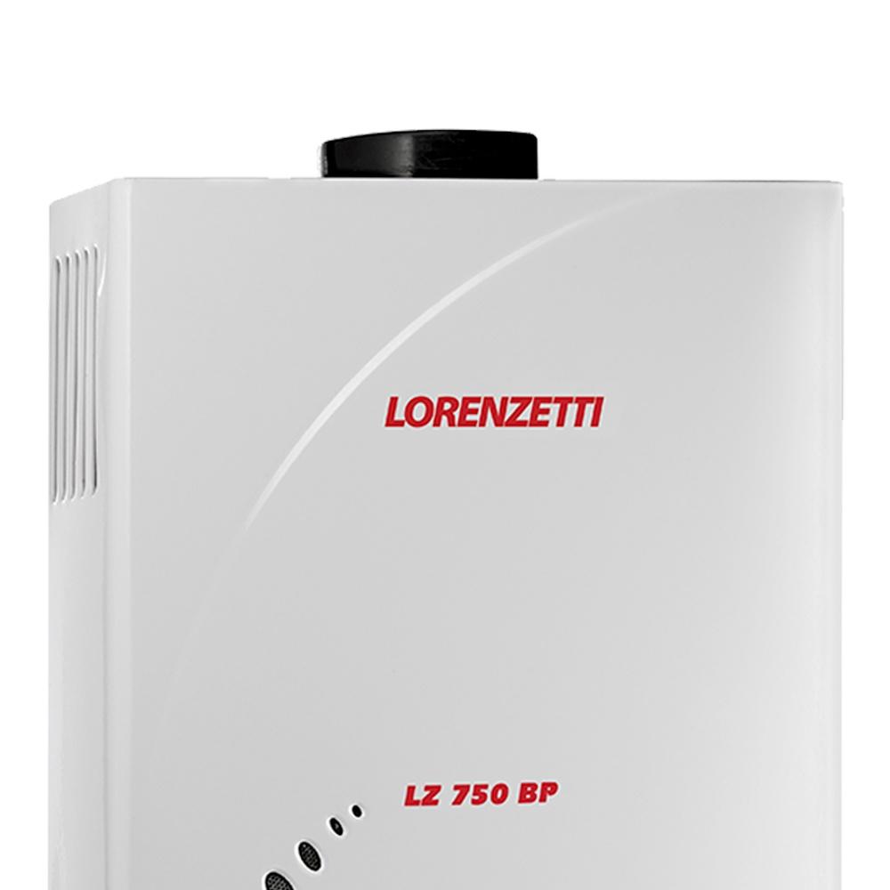 Aquecedor À Gás Lz 750 Baixa Pressão Glp Lorenzetti