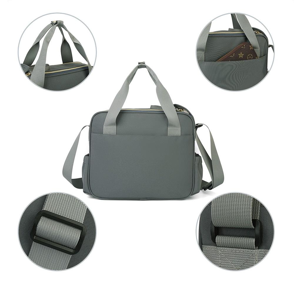 Bolsa Maternidade Feminina Transversal Bebê Menina Menino Lequeen Bolso Térmico