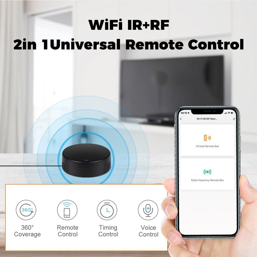 Smatrul Tuya Wifi Inteligente Rf433mhz Ir Controle Remoto Para Ar Condicionado TV Cortina Rolo Obturador De Voz App Vida Alexa Inicial Do Google Yande