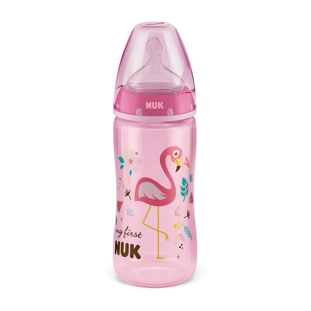 Kit Com 2 Mamadeiras My 1st 150/300ml First Choice Rosa - Nuk