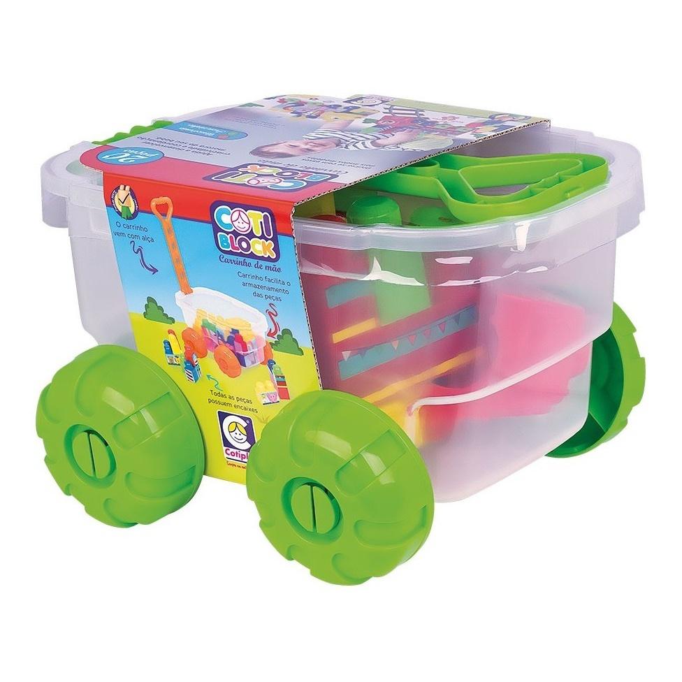 Blocos De Montar Cotiblock Carrinho