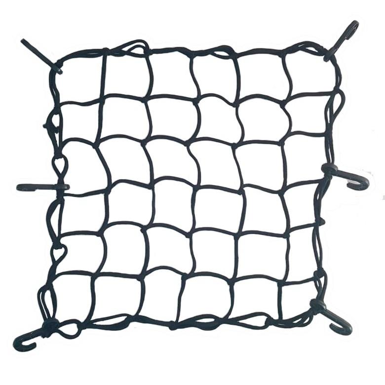 Rede Elástica Porta Malas Caçamba Pick Up Baú Bagageiro - 90 Cm X 110 Cm