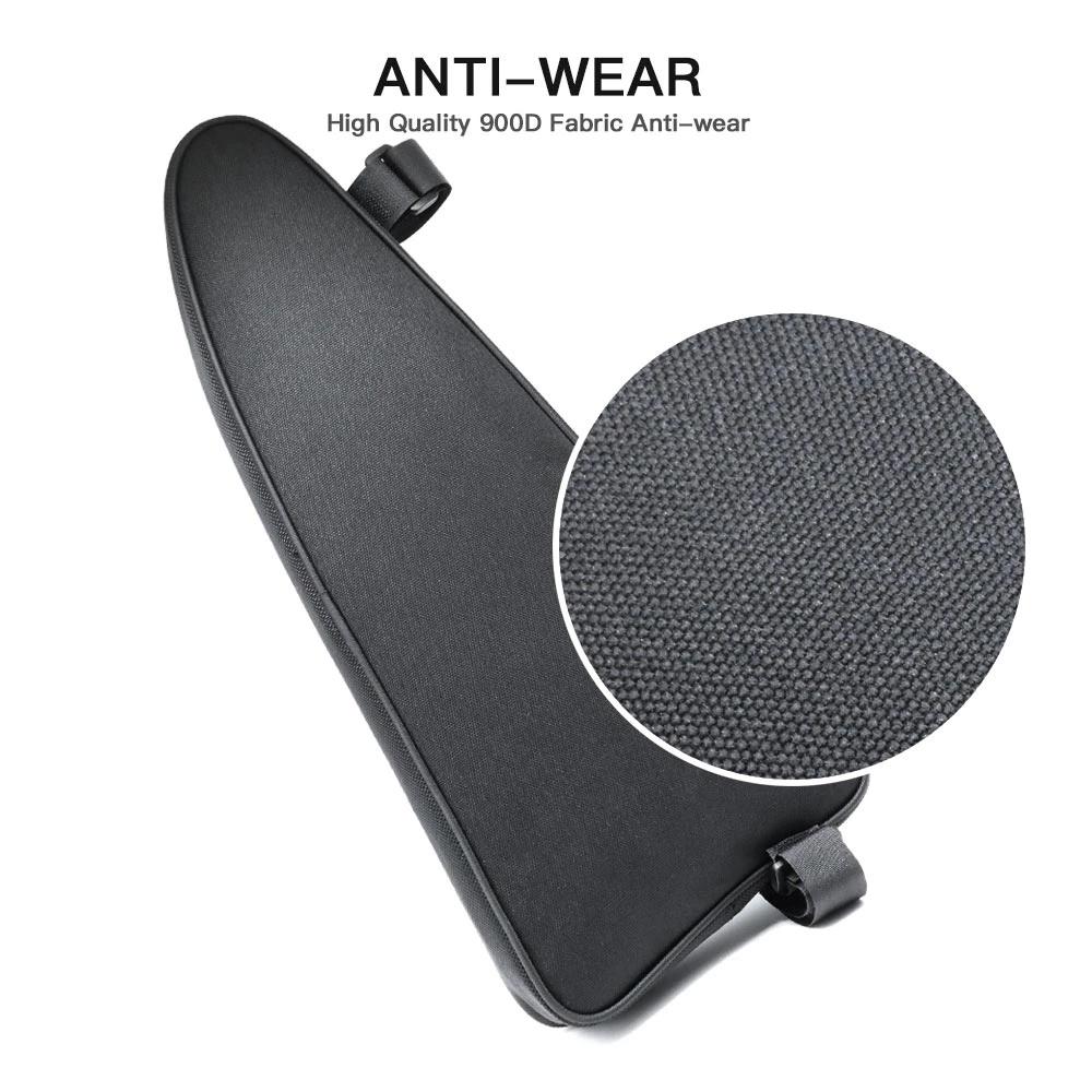 Newboler Triângulo Bicicleta Saco Tubo Frente Quadro Da À Prova D Água Grande Ciclismo Pannier Bolsa De Embalagem Acessórios