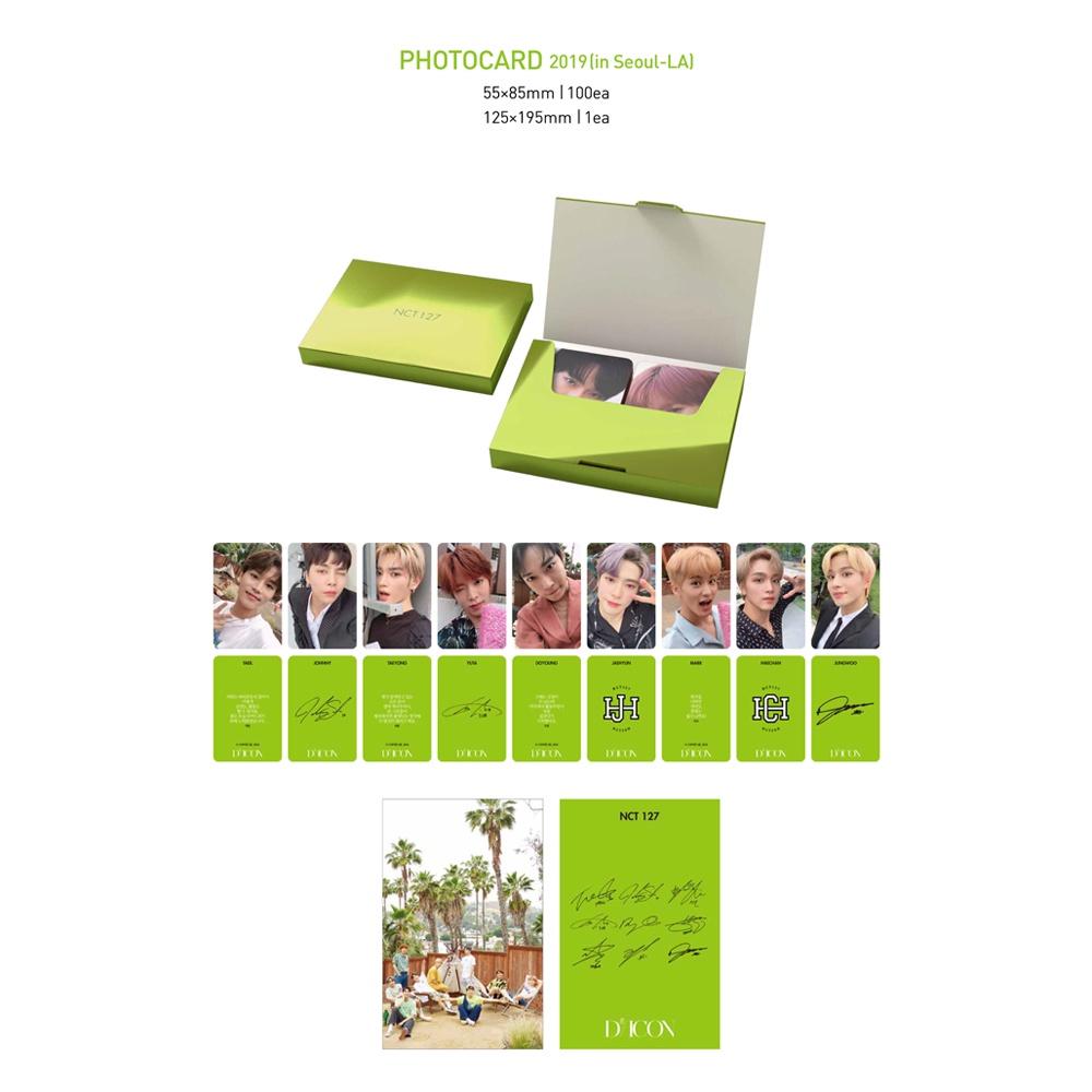 Nct 127-dicon Photocard 101 Livro Personalizado Cidade Do Anjo Desde 2019 (em Seul-la)