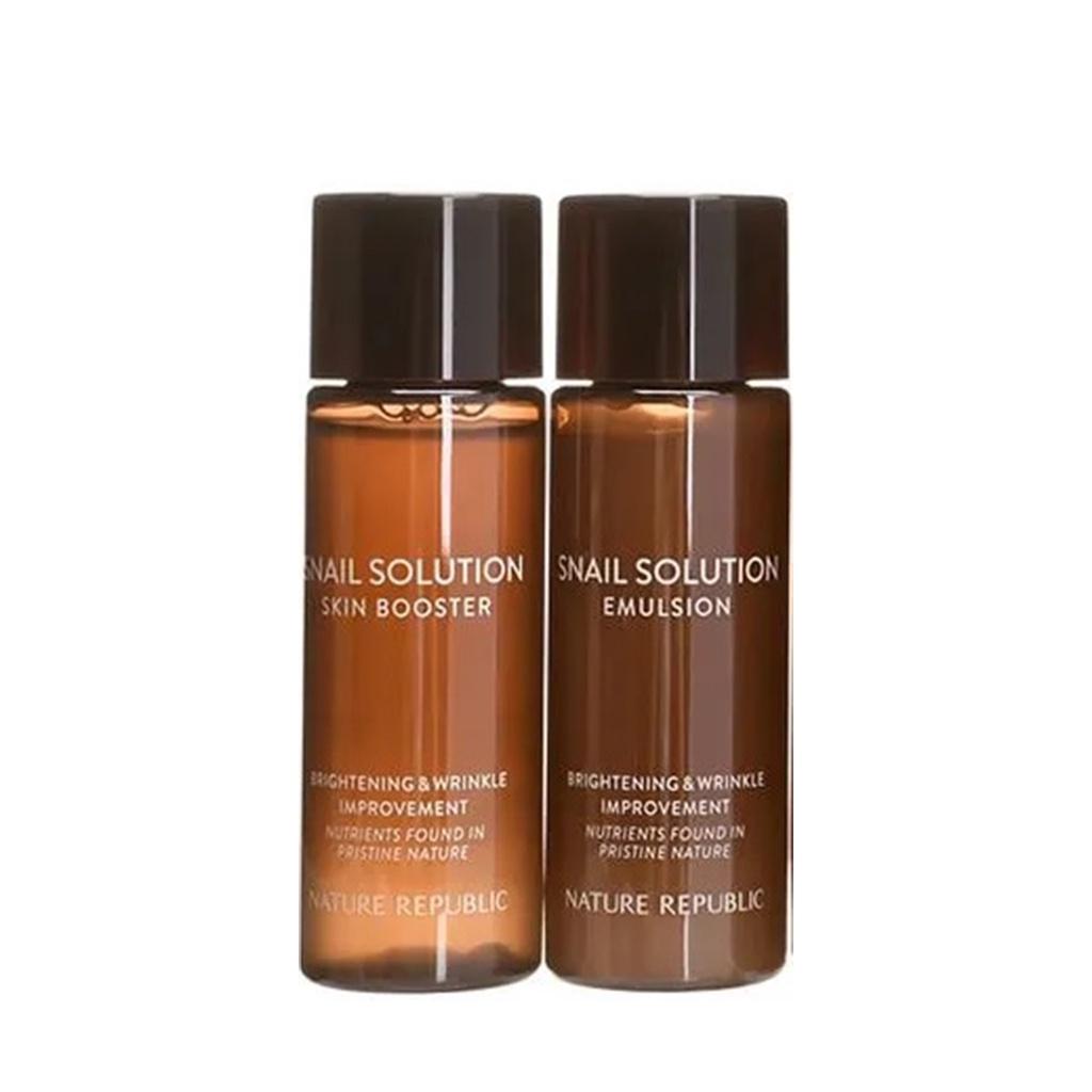 Nature Republic 5g Solução De Caracol Mini Conjunto De Cuidados Com A Pele Exp. 2024.12