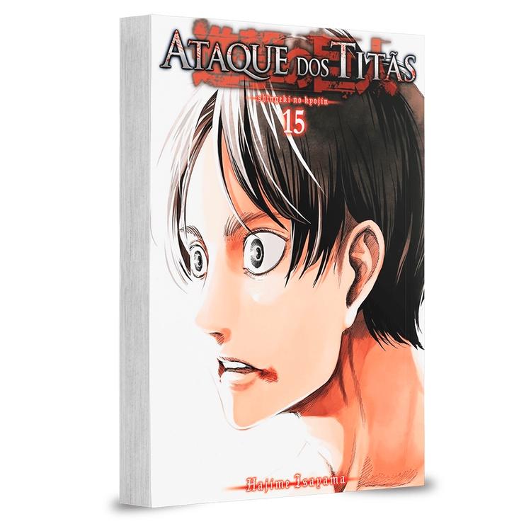 Mangá - Ataque Dos Titãs - 15 - Série Original