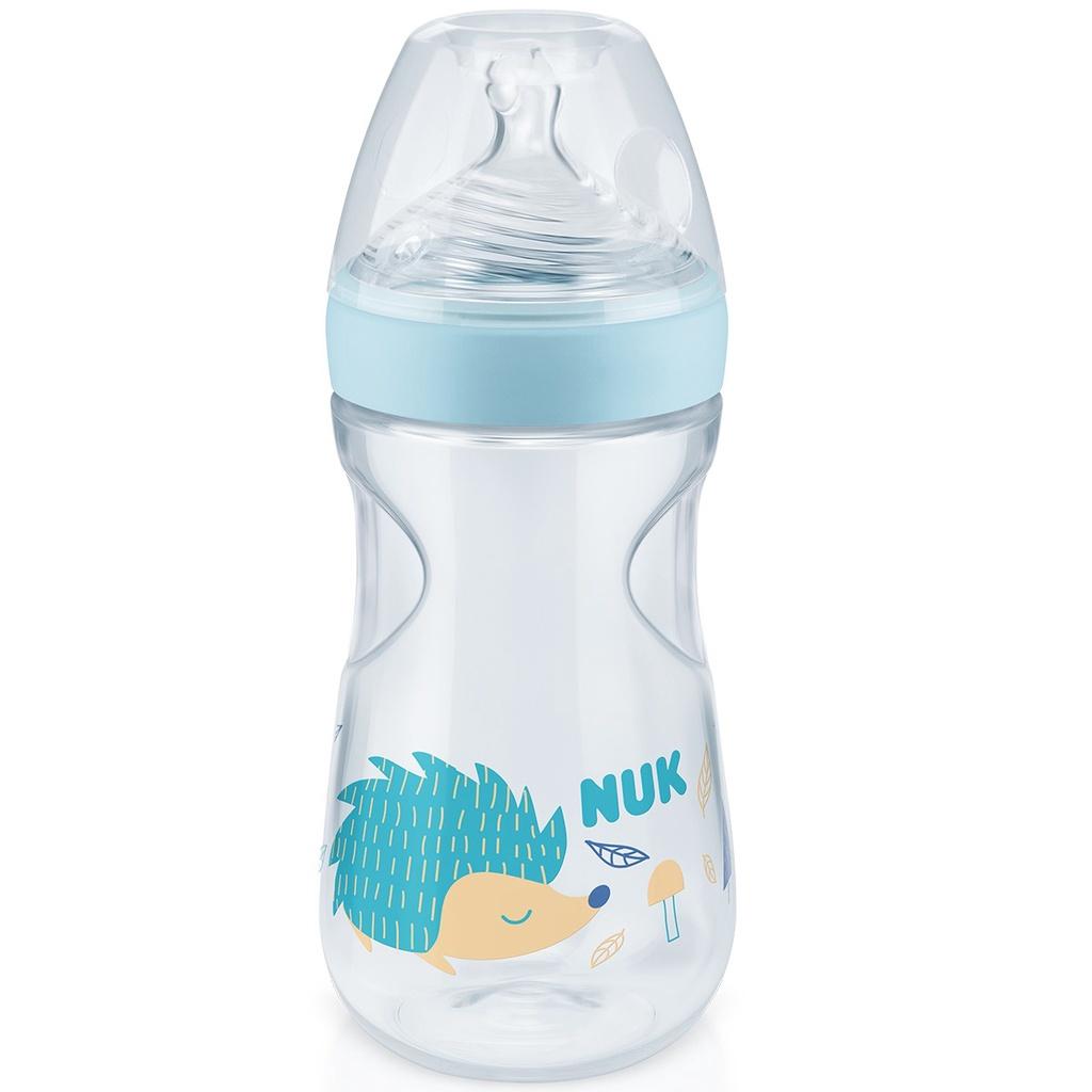 Kit 2 Mamadeiras Smart Flow 150/270ml Azul Essence Nuk