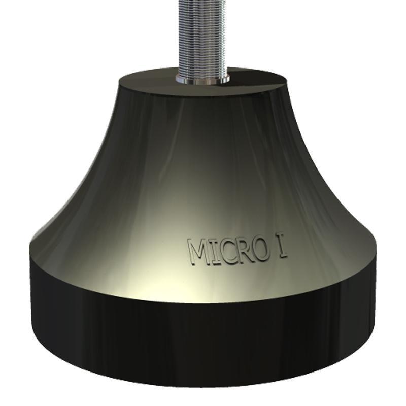 Vibra-stop Micro I Antivibratório 50 Kg/200 Kg Rosca 1/4 Pol Mic114 Vibra-stop