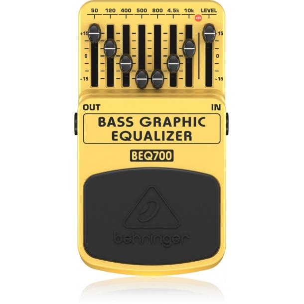 Pedal Para Contrabaixo Behringer Beq700 Equalizador