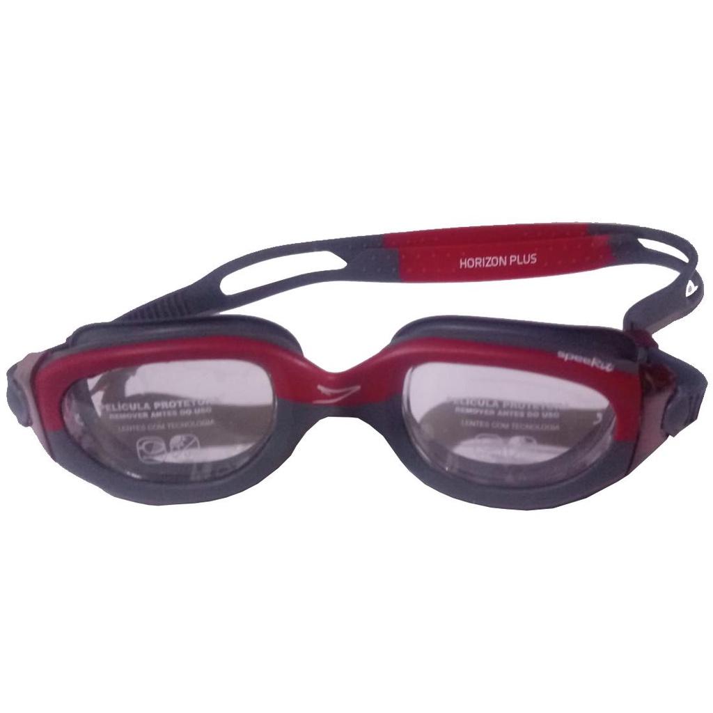 Óculos Águas Abertas Horizon PLUS Onix Lente Cristal Speedo