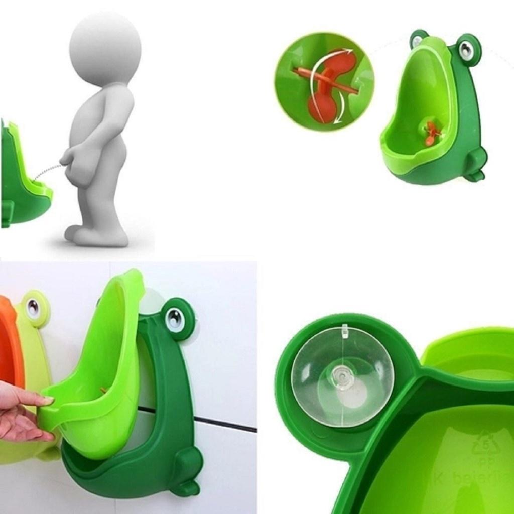Mictório Infantil Com Ventosa Sapinho Verde 7274 - Buba