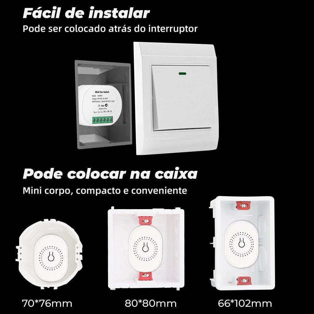 Smatrul 16a Mini Interruptor De Relé De Controle Remoto Sem Fio Rf433mhz Smart Household LED Luzes 85v-250v