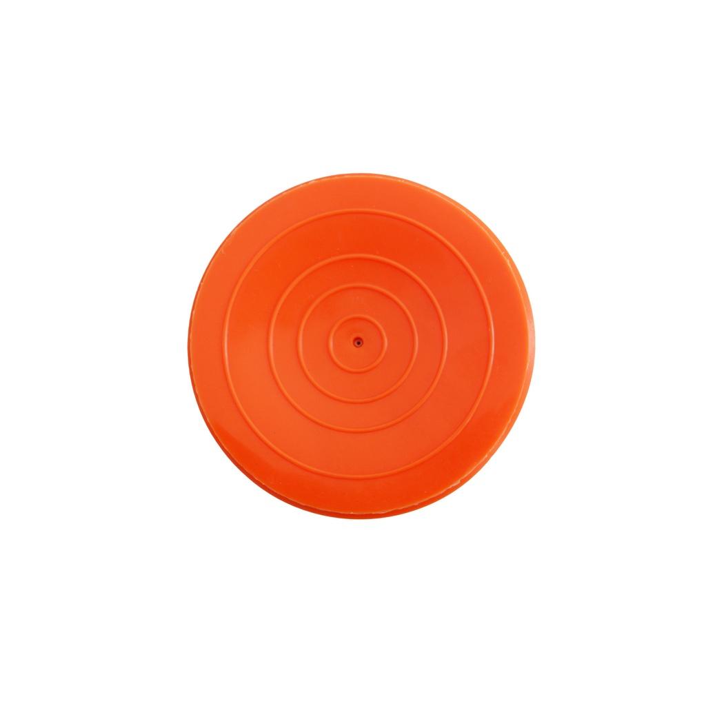 Mini Meia Bola 16cm Texturizada Com Cravos Massagem E Equilíbrio Odin Fit