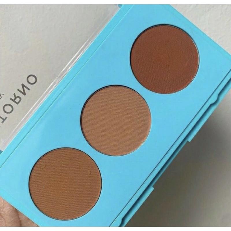 Paleta De Contorno Com 3 Cores