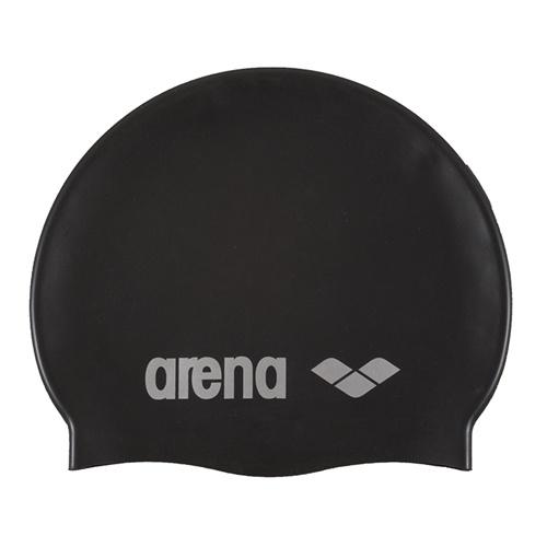 Touca Para Natação Classic Silicone Arena Preto