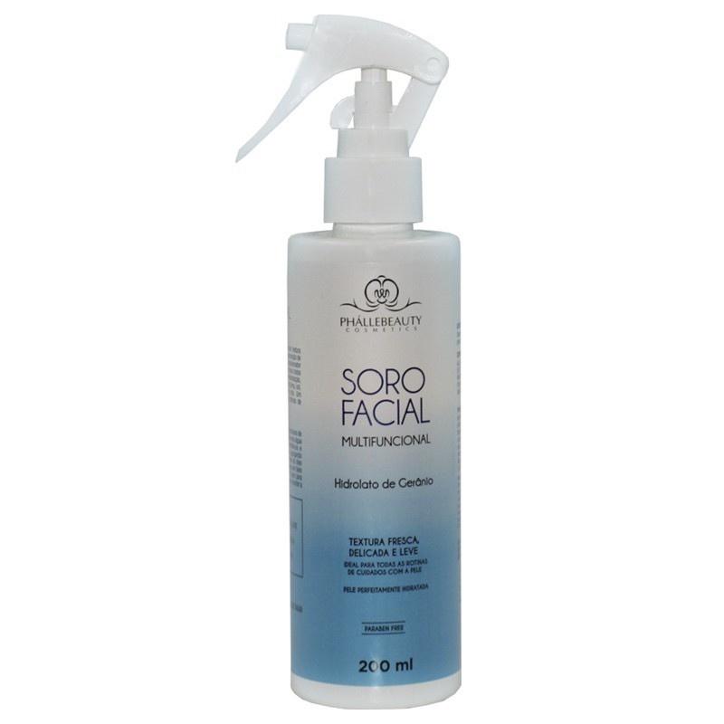 Tônico Facial Phállebeauty Ph090 + Soro Facial Multifuncional Phállebeauty