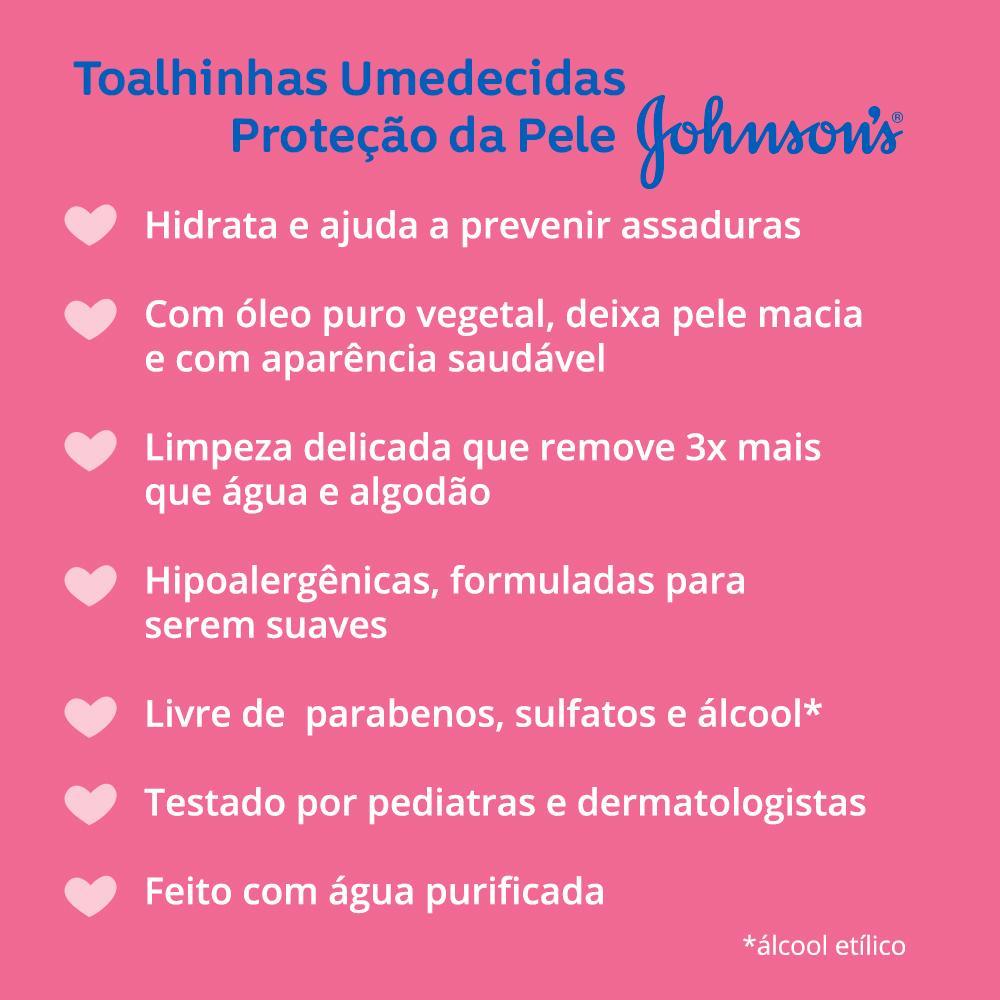 Johnson S Baby Toalhinhas Extra Cuidado Com 96 Unidades
