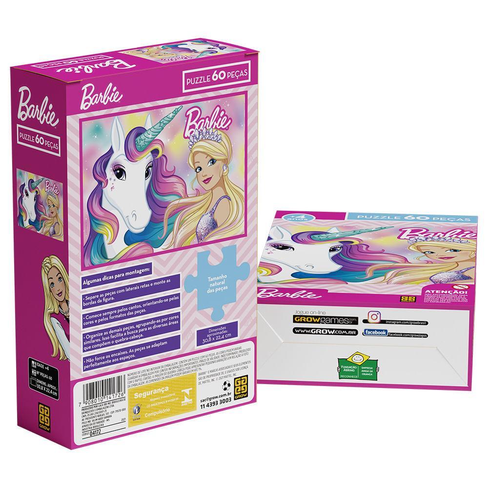 Puzzle 60 Peças Barbie
