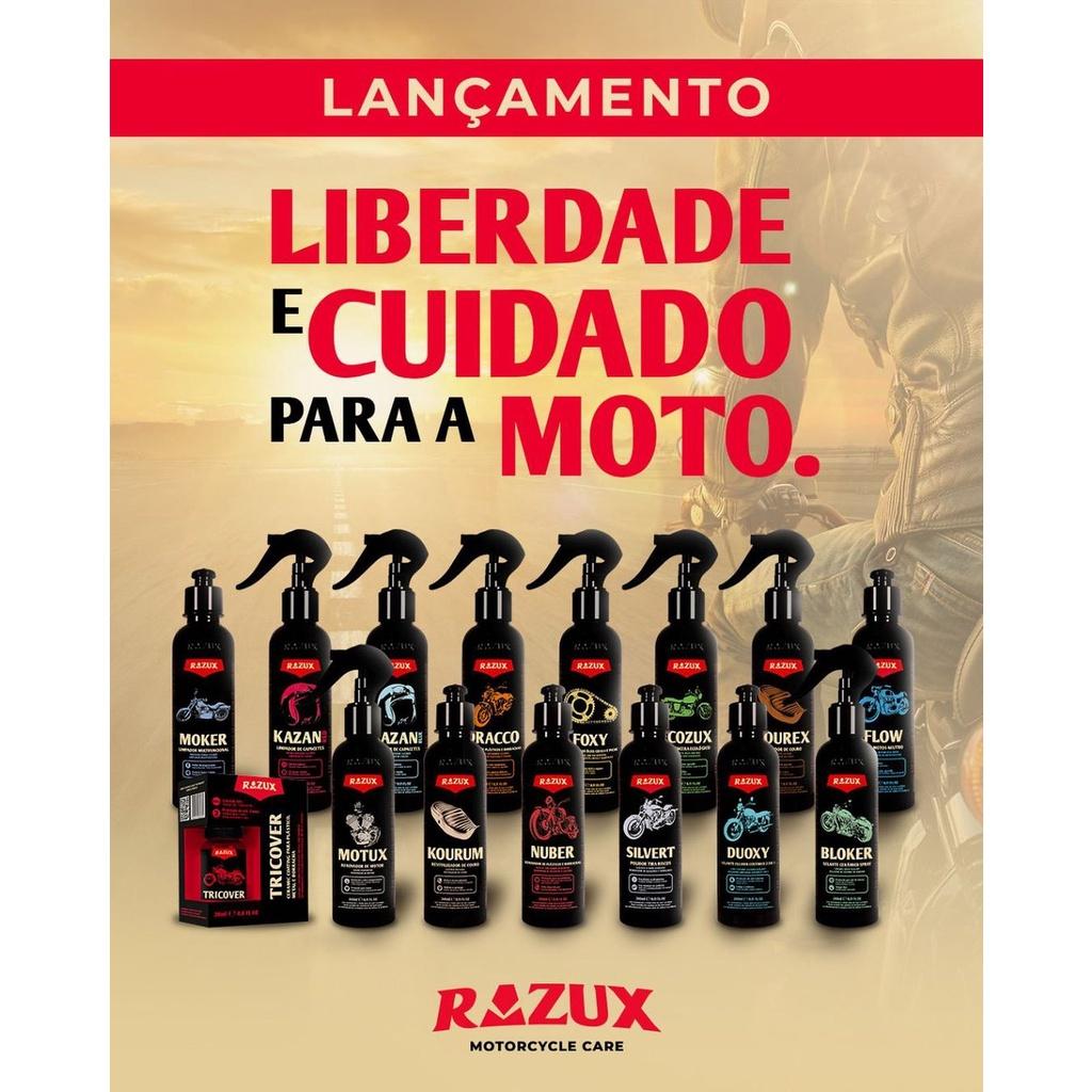 Moker Shampoo Para Moto Remove Barro Lama Graxa Razux 240ml