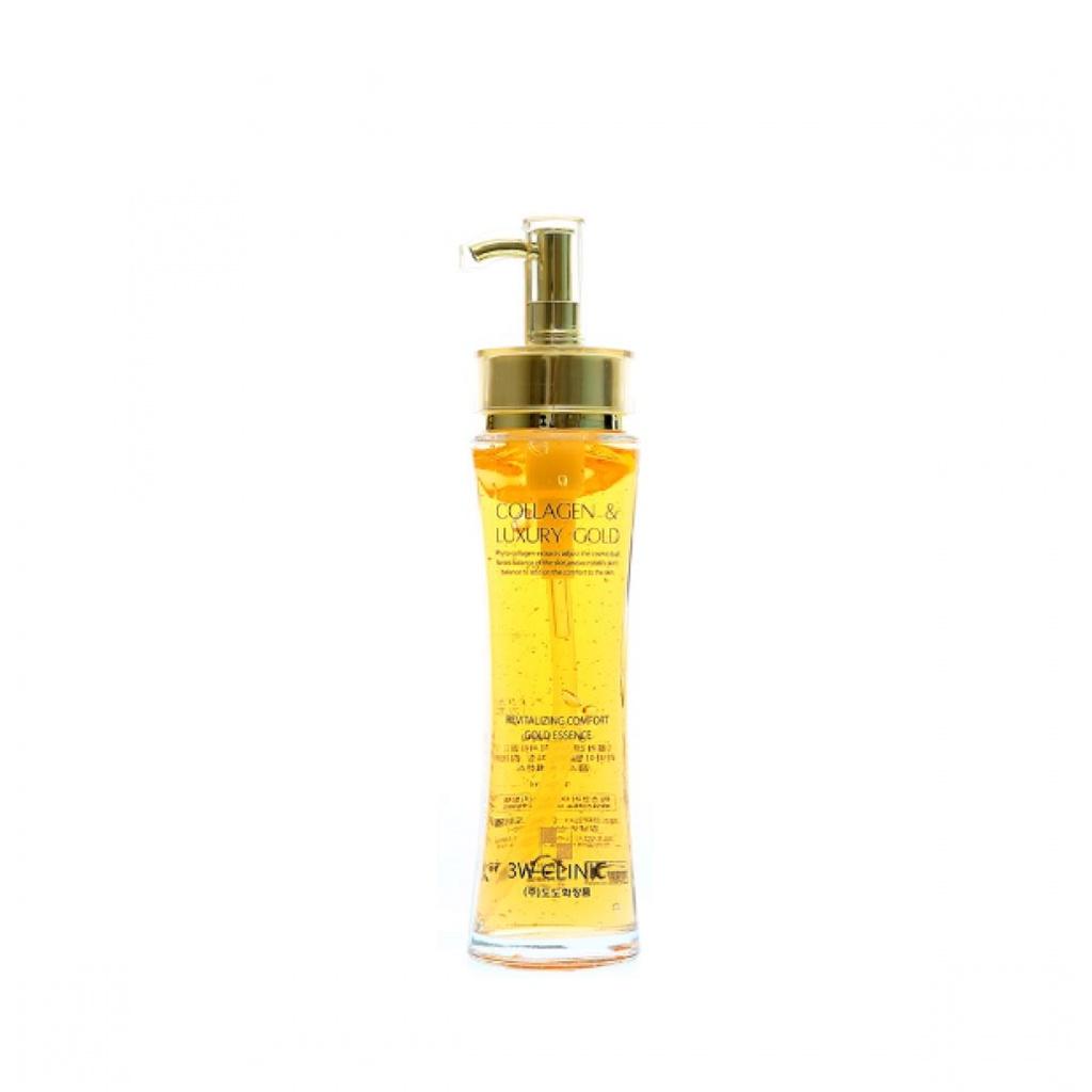 Clínica 3w Colágeno Ouro De Luxo Revitalizante Conforto Essência De 150g