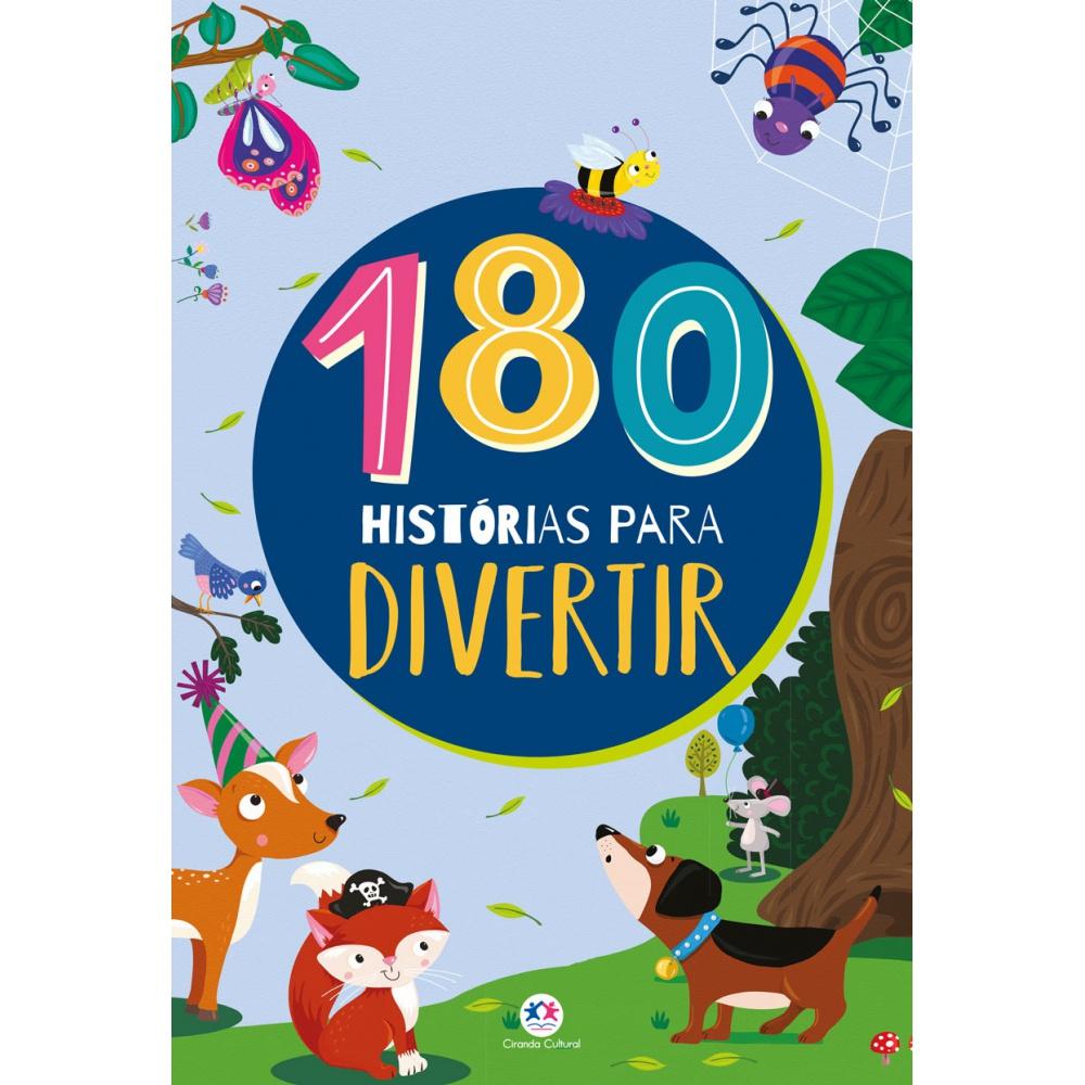 Livro - 180 Histórias Para Divertir - Capa Comum - Ciranda Cultural