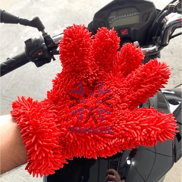 Luva Microfibra Para Lavagem De Moto Carro Razux