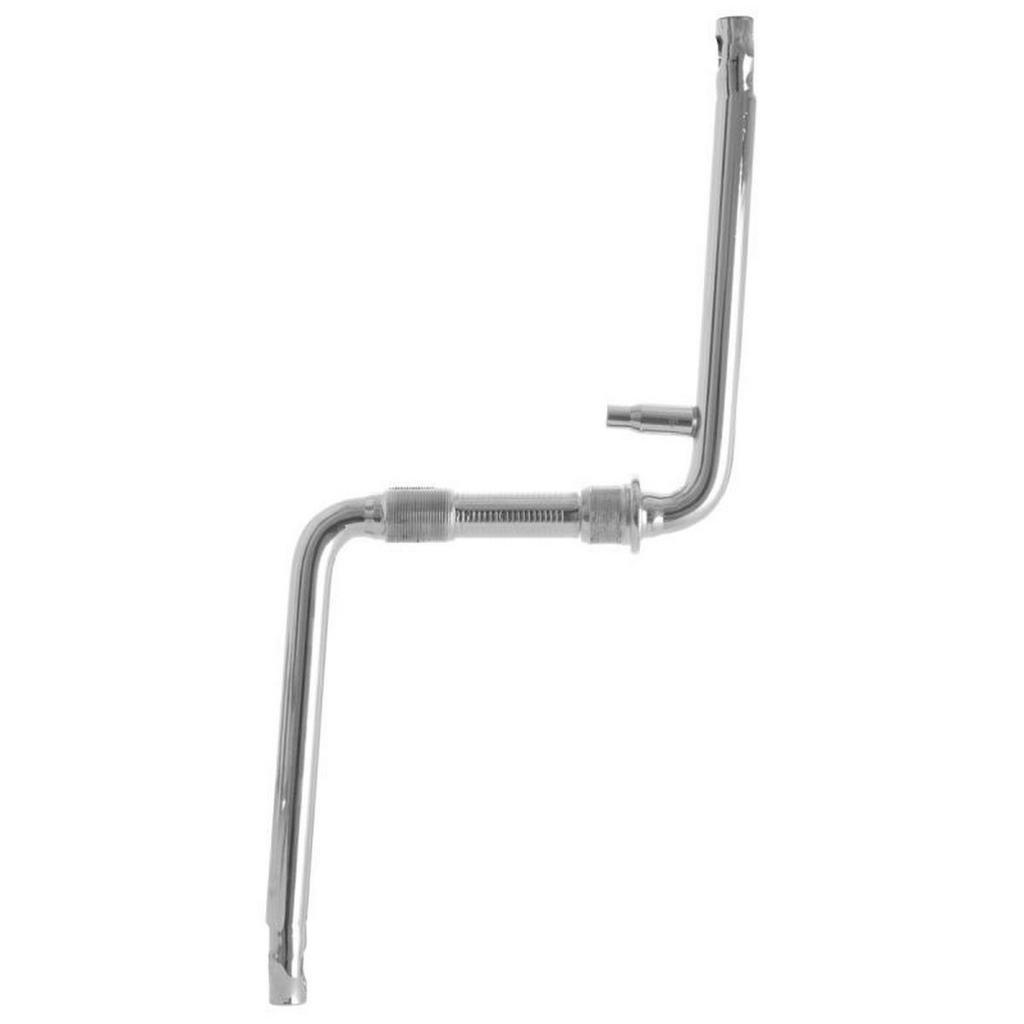 Pedivela Bicicleta Aço Reforçado Monobloco ULTRA Bikes 165 Mm Resistente Cor Cromado Preto