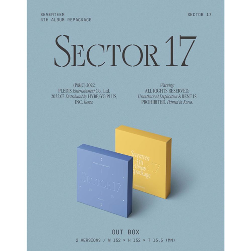 Seventeen-álbum 4meses Repackage Sector 17 0020