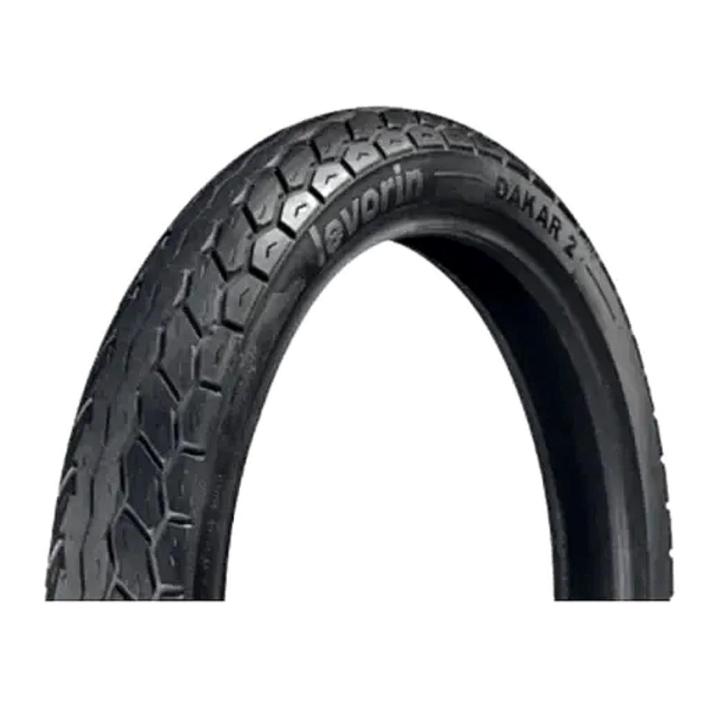 Pneu De Moto Traseiro 80/100-14 Dakar 2 Levorin Sem Câmara