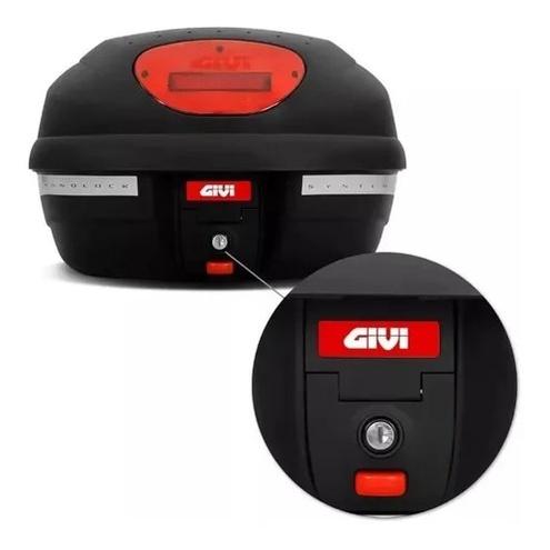 Baú Moto Bauleto Givi Monolock 33l Point Motoqueiro Com Base