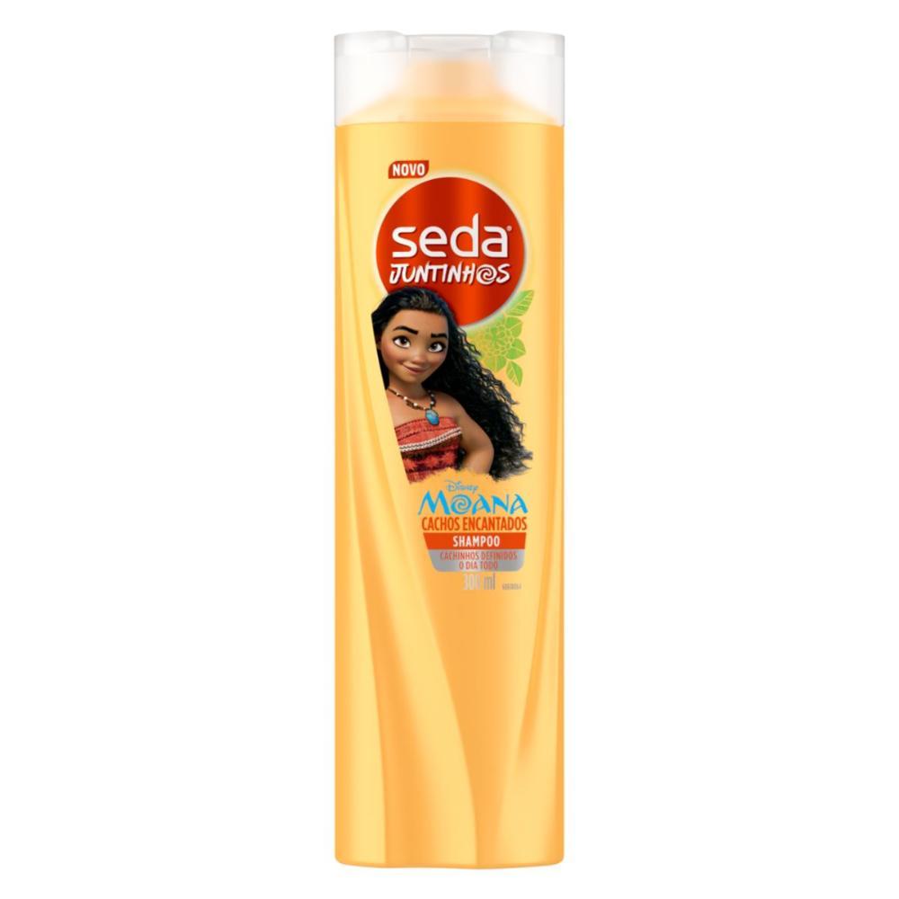 Shampoo Seda Infantil Moana Juntinhos Cachos Encantados Com 300ml