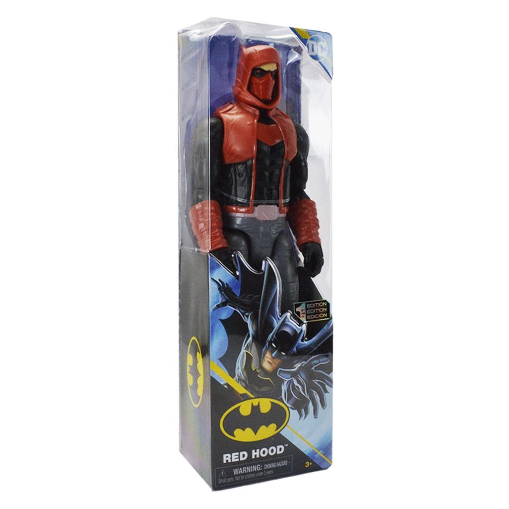 Batman - Boneco De 30cm - Capuz Vermelho