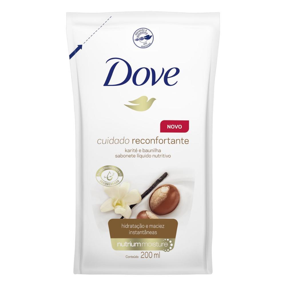 Refil Sabonete Líquido Dove Karité E Baunilha 200ml