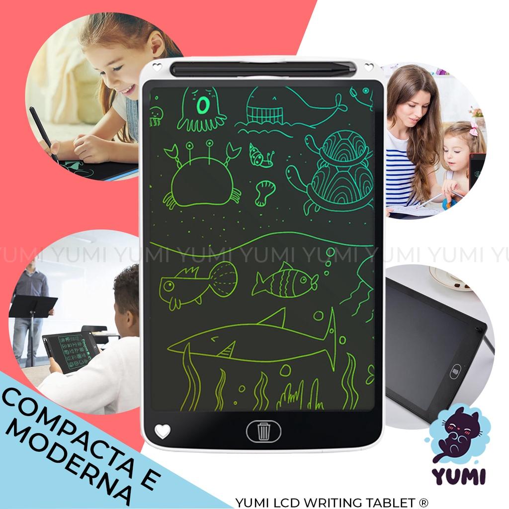Lousa Mágica Tablet Infantil Digital Educativo Para Criança De Escrever E Desenhar 10.5 Polegadas Tela Lcd Escrita Desenho Colorido