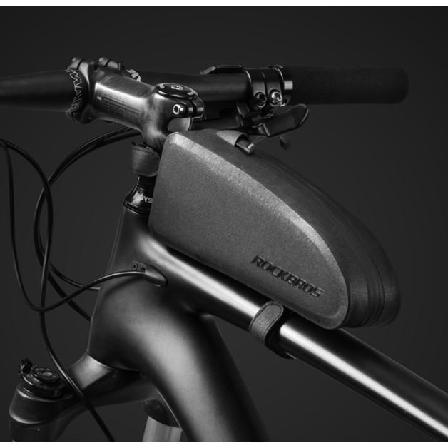 Rockbros Saco De Bicicleta À Prova D Água Sacos De Tubo Frontal De Ciclismo Grande Capacidade S/m