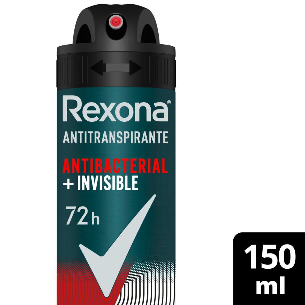 Kit 6 Desodorantes Rexona Men Motionsense Antitranspirante Aerossol Antibacterial E Invisible 150ml