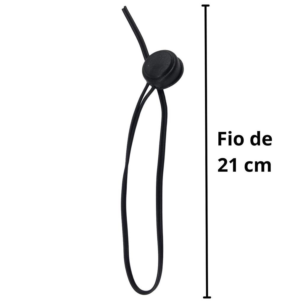 Interruptor Start Reset Segredo Com Fio Botão Com Capa Pulso Reforçado Resistente
