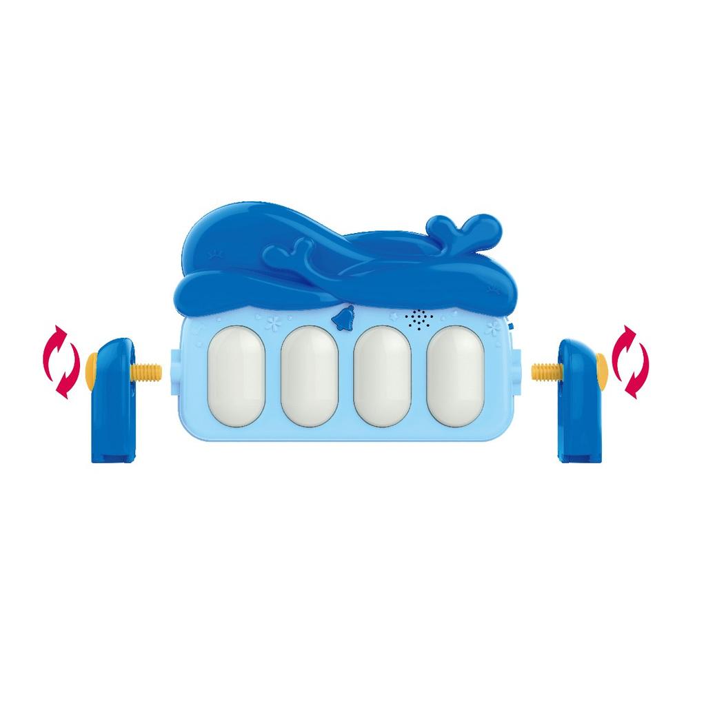 Tapete De Atividades Com Play Piano Baleia Azul - Maxibaby