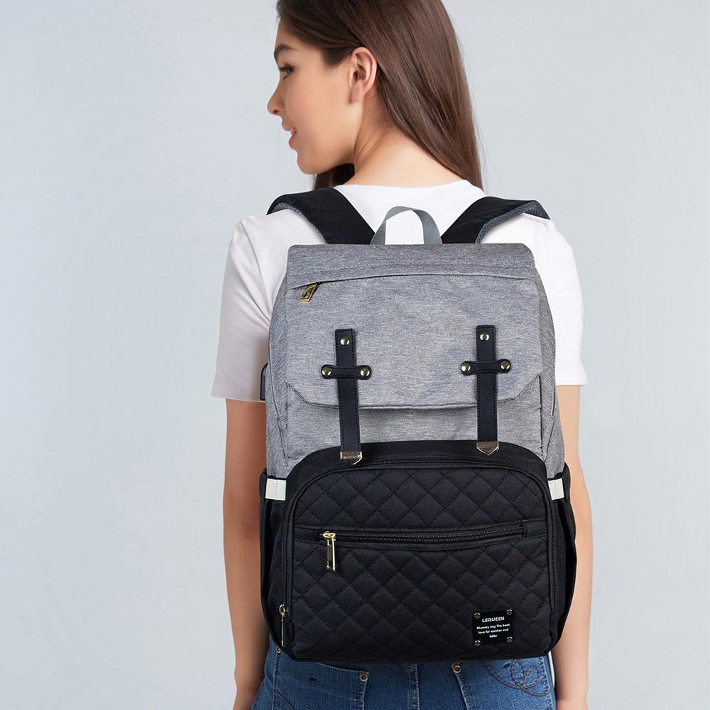 Mochila Bolsa Maternidade Lequeen Bolso Térmico