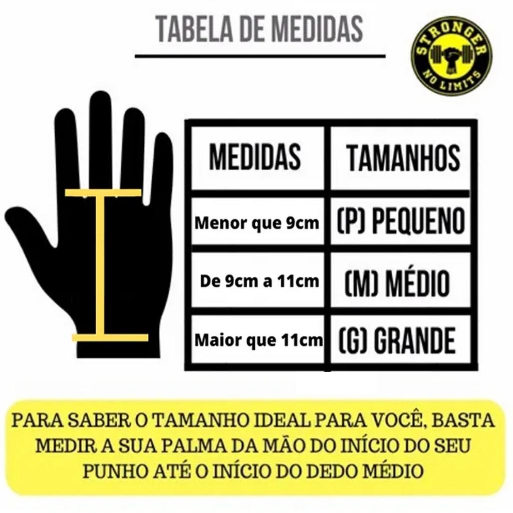 Hand Grip Vênus Em Couro 3 Furos Be Stronger M
